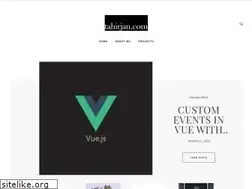 Sites similar to tahirjan.com