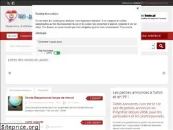 Sites similar to tahiti-annonces.com