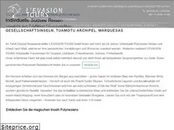 Sites similar to tahiti-evasion.de