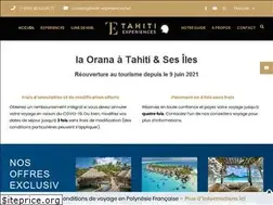 Sites similar to tahiti-experiences.net