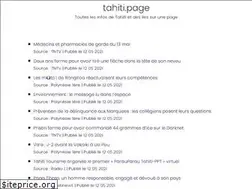Sites similar to tahiti.page