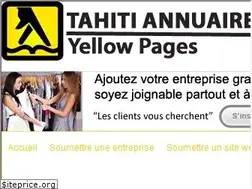 Sites similar to tahitiannuaire.com