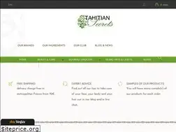 Sites similar to tahitiansecrets.fr