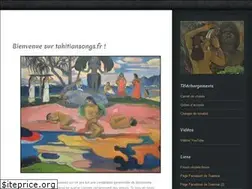 Sites similar to tahitiansongs.fr