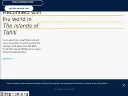 Sites similar to tahititourisme.uk
