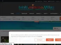 Sites similar to tahitivillas.com