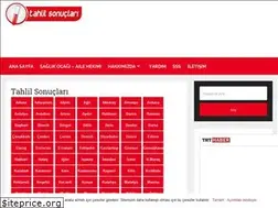 Sites similar to tahlil-sonuclari.org