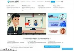 Sites similar to tahlil.com
