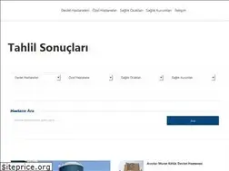 Sites similar to tahlilsonuclari.org