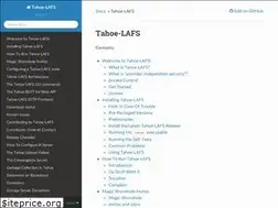 Sites similar to tahoe-lafs.readthedocs.io
