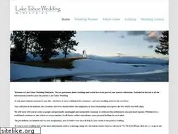 Sites similar to tahoe-wedding.com