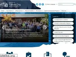 Sites similar to tahoecitypud.com