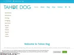 Sites similar to tahoedog.com