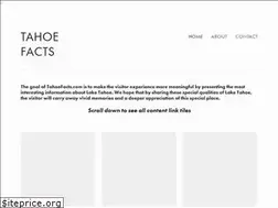 Sites similar to tahoefacts.com