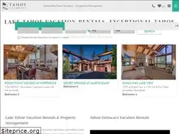 Sites similar to tahoegetaways.com
