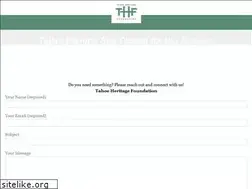 Sites similar to tahoeheritage.org
