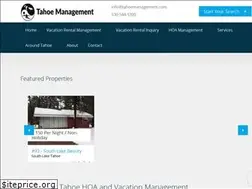 Sites similar to tahoemanagement.com
