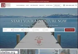 Sites similar to tahoerentals.com