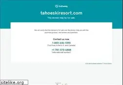 Sites similar to tahoeskiresort.com