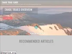 Sites similar to tahoetrailguide.com