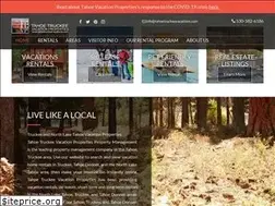 Sites similar to tahoetruckeevacations.com