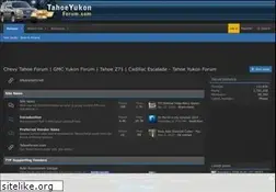 Sites similar to tahoeyukonforum.com