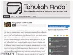 Sites similar to tahukahandablog.wordpress.com