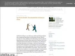 Sites similar to tai-chi-for-health.blogspot.com