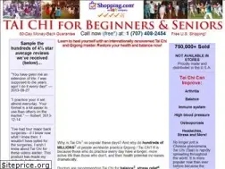 Sites similar to taichiforseniorsvideo.com