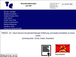Sites similar to taico.de
