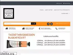 Sites similar to taidetarvikkeet.org