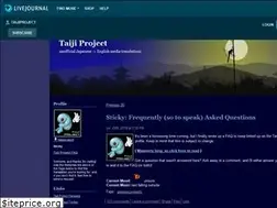 Sites similar to taijiproject.livejournal.com