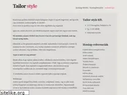 Sites similar to tailor-style.hu