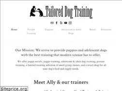 Sites similar to tailoreddogtraining.com