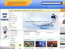 Sites similar to tailorevents.ca