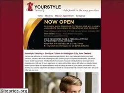 Sites similar to tailoring.co.nz