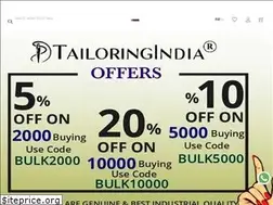 Sites similar to tailoringindia.com