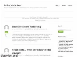 Sites similar to tailormadebeef.com