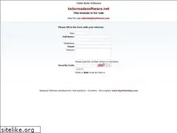 Sites similar to tailormadesoftware.net