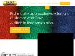 Sites similar to tailorschoice.in