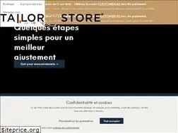 Sites similar to tailorstore.be
