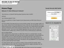 Sites similar to tailsofrescue.org
