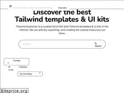 Sites similar to tailwindawesome.com