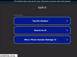 Sites similar to taip.it