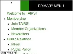 Sites similar to tairs.org