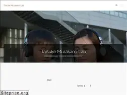 Sites similar to taisukemurakami.net
