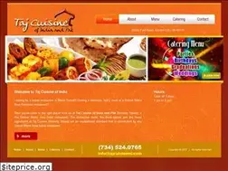 Sites similar to tajcuisinemi.com