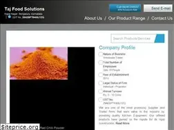 Sites similar to tajfoodsolutions.com