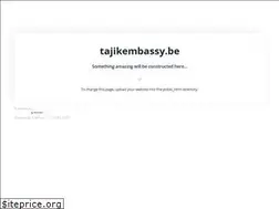 Sites similar to tajikembassy.be