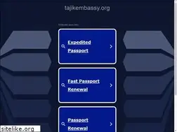 Sites similar to tajikembassy.org